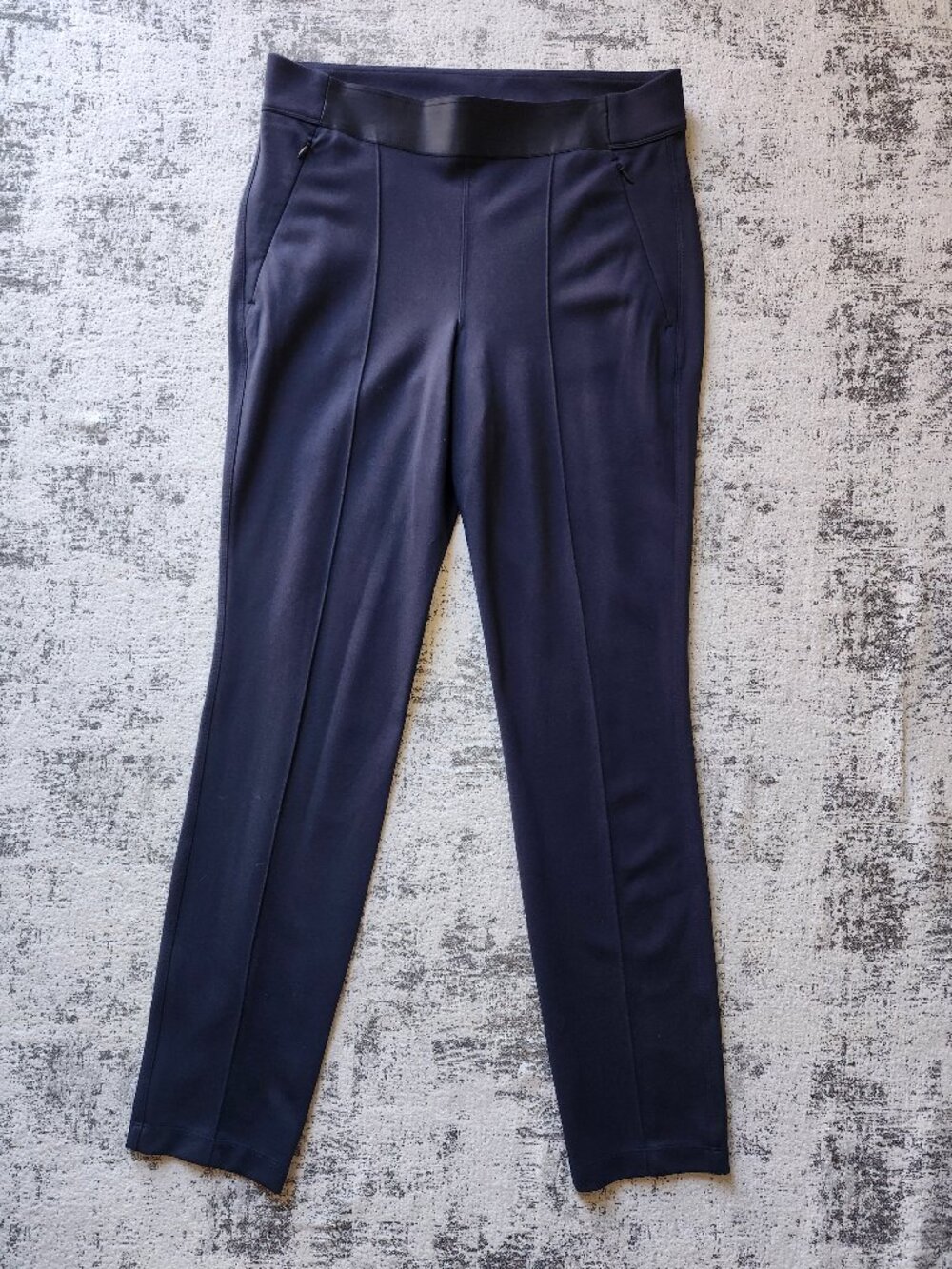 Kit + Ace Navy Blue Strectchy Pants w Pockets